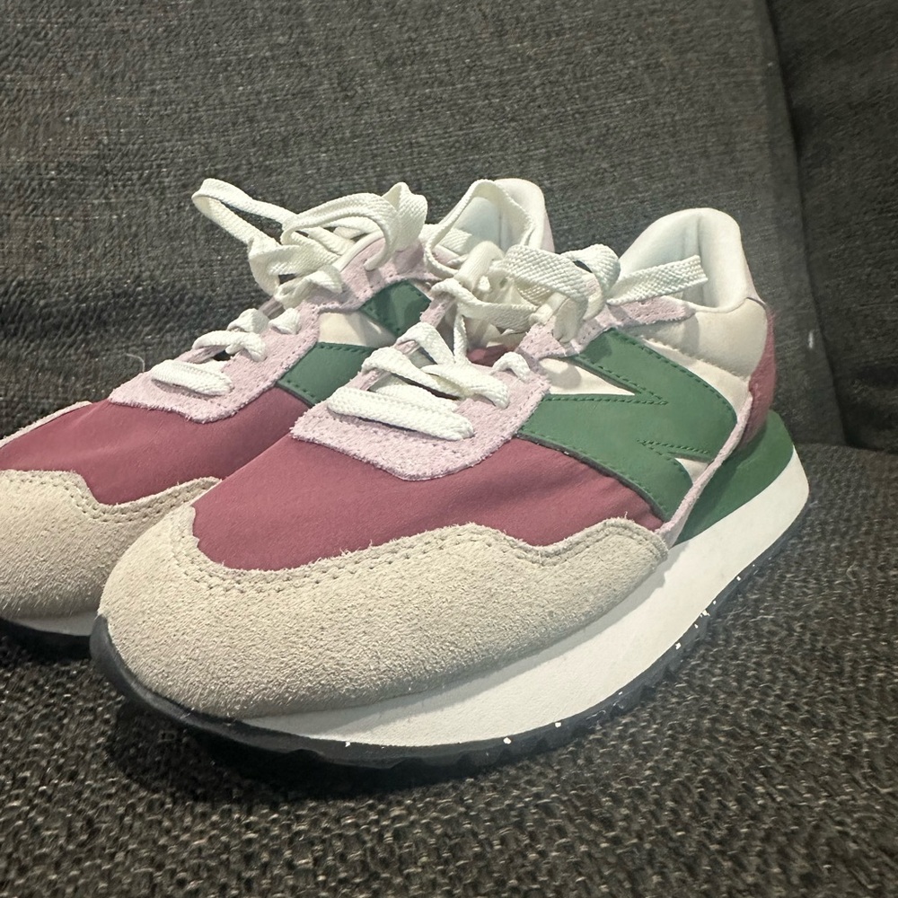 Women’s green, purple and a lilac sneakers. Brand new, never worn. Style #237